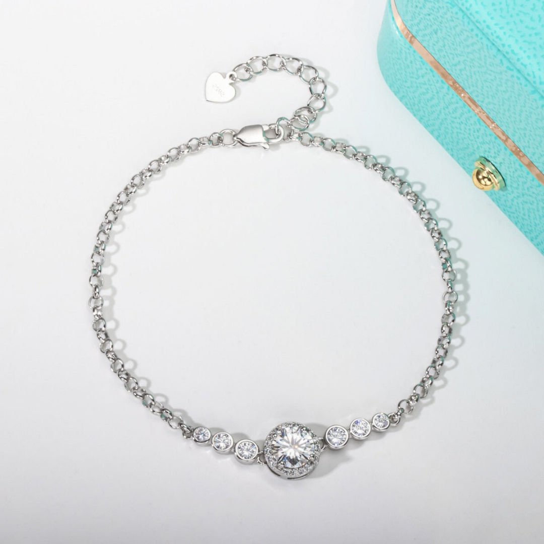 Moissanite Sophia Bracelet