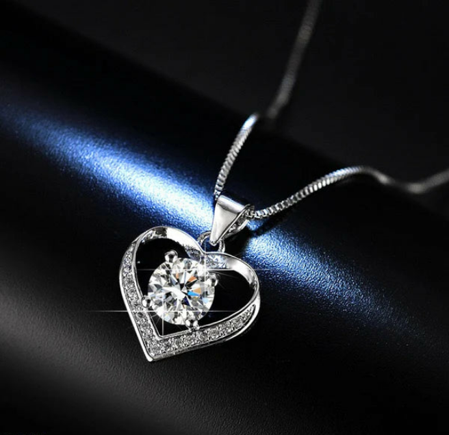 Loved Heart Pendant with Chain