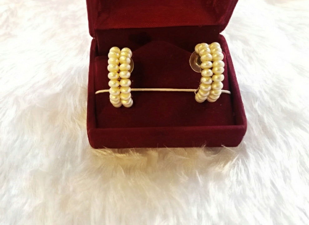 Pearl Earrings - AlShaikh Jewellers