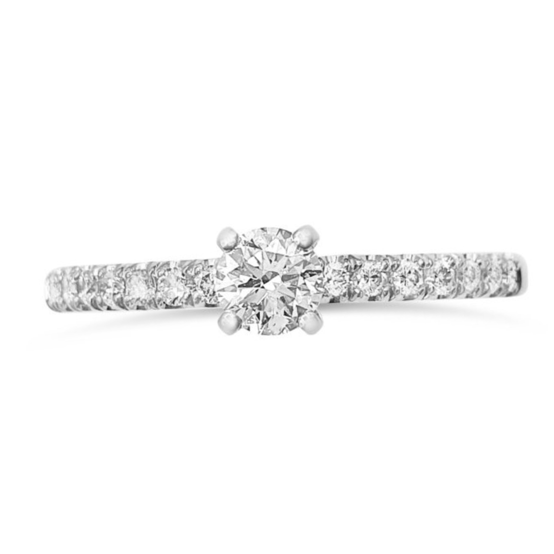 Moissanite Solitaire Ring - AlShaikh Jewellers