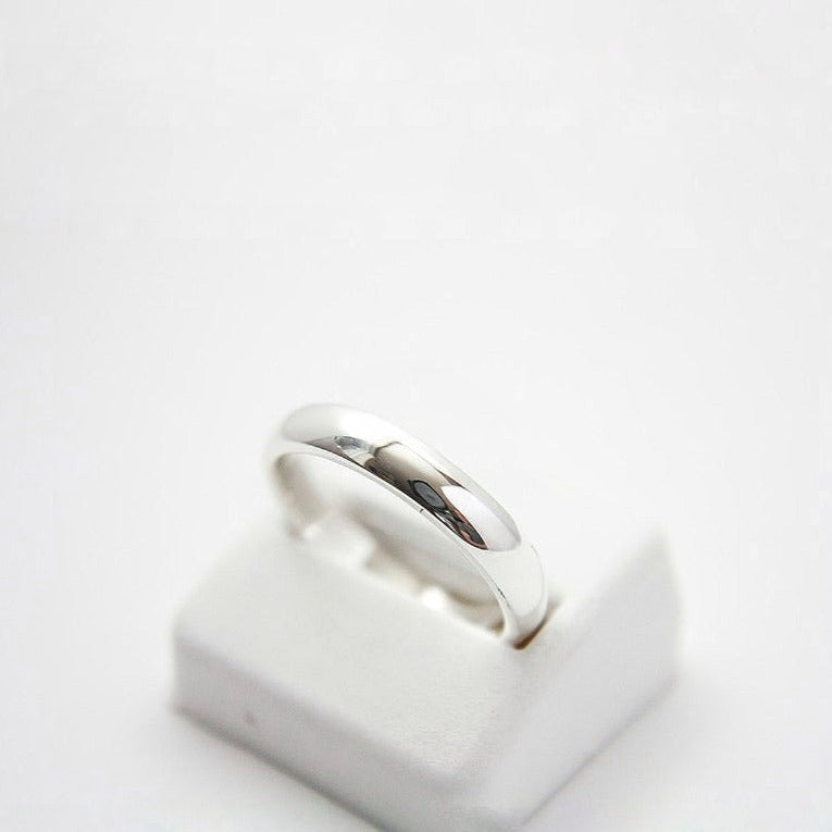 Silver Slim Band Ring - AlShaikh Jewellers