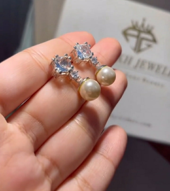 Pearl Drop Earrings